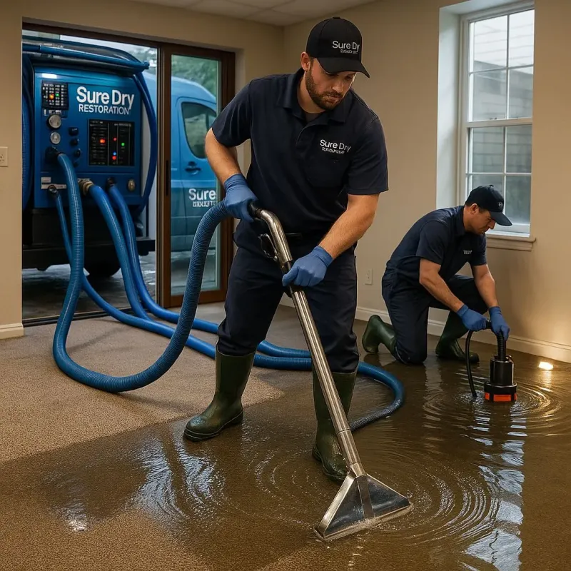 Water Extraction and Removal process in White Hall, IL
